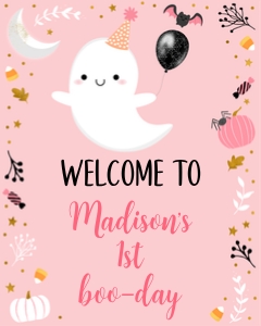 A636 Welcome Sign Pink design preview