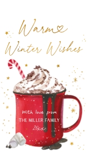 Winter Wishes Tag design preview
