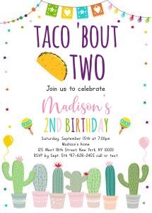 A552 Taco Two Invite2: A552 Taco Two Invite2