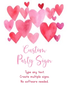 A689 Custom Sign design preview