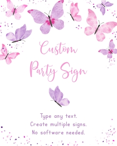 A692 Custom Sign design preview
