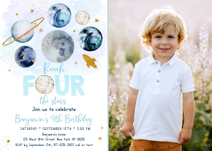 A631 4th Photo Invite design preview