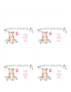 A603 Tent Cards design preview