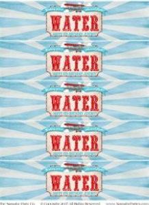 Airplane Water Bottle Labels TheSassabyPartyCo: Airplane Water Bottle Labels Alouette Digital