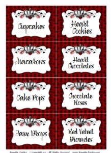 Queen of Hearts Party Labels TheSassabyPartyCo: Queen of Hearts Party Labels TheSassabyPartyCo