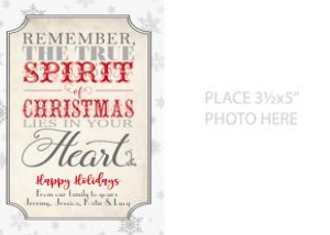 Polar Express Spirit Xmas Card TheSassabyPartyCo design preview