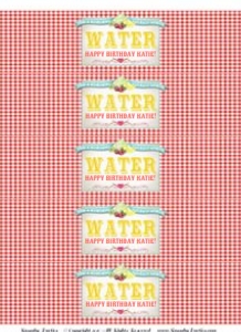 Farmer's Market Water Bottle Labels TheSassabyPartyCo: Farmer's Market Water Bottle Labels TheSassabyPartyCo