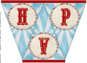 Airplane Party Banner Alouette Digital design preview