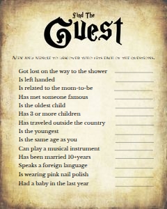 Wizard Find The Guest design preview