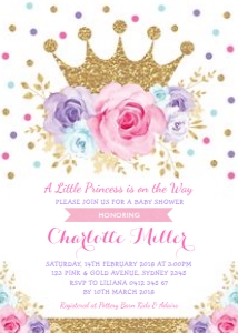 CR1 - Baby Shower Invite: CR1 - Baby Shower Invite