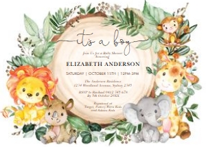 JUN11 - Baby Shower Invite design preview