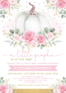 PUM1 - Baby Shower Invite: PUM1 - Baby Shower Invite