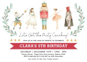 NC1 - Birthday Invite design preview
