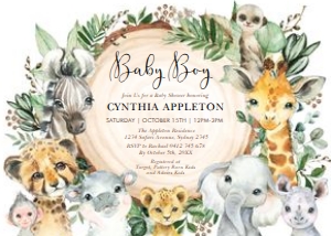 JUN13 - Baby Shower Invite: JUN13 - Baby Shower Invite