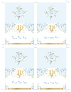 HAB7 - Place Cards design preview