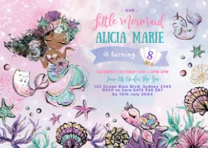 MER8 - Birthday Invite C design preview