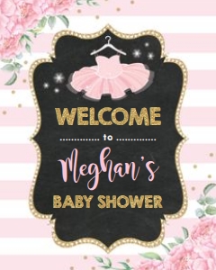 BAL2 - Welcome Sign 8x10 INCHES design preview