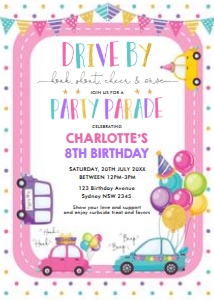 DB2 - Birthday Invite A: DB2 - Birthday Invite A