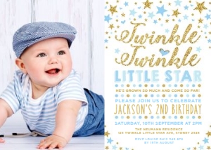 TT3 - Birthday Photo Invite design preview