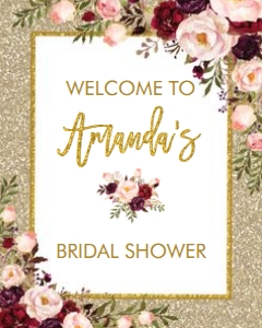 FLO33 - Welcome Sign 16x20 INCHES design preview