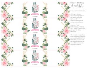 EL10 - Water Bottle Labels design preview