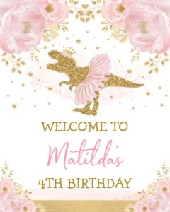 DIN4 - Welcome Sign: DIN4 - Welcome Sign
