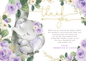 EL11 - Thank You Card: EL11 - Thank You Card