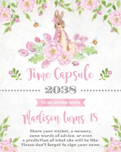 BUN5 - Time Capsule Sign design preview