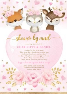 VAL6 - Shower By Mail Invite B: VAL6 - Shower By Mail Invite B
