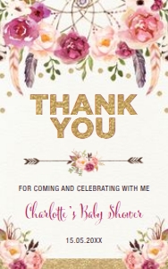 FLO13G - Favor Tag design preview