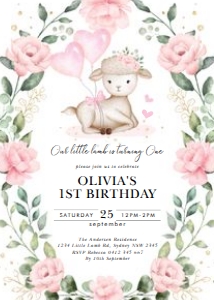 GR8 - Birthday Invite design preview