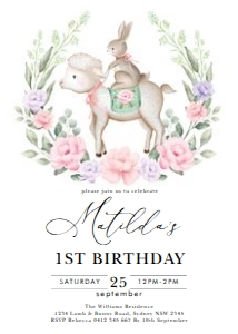 EA1 - Birthday Invite: EA1 - Birthday Invite