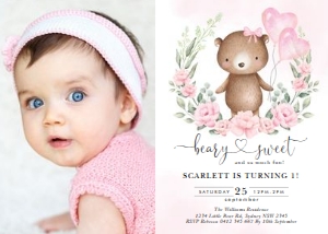 BR3 - Birthday Photo Invite: BR3 - Birthday Photo Invite