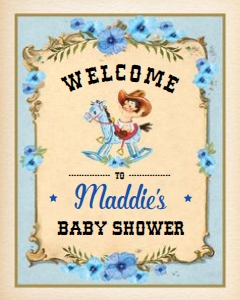 CO1 - Welcome Sign 16x20 INCHES: CO1 - Welcome Sign 16x20 INCHES