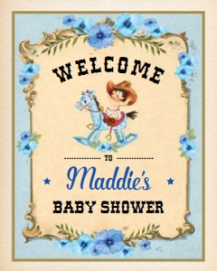 CO1 - Welcome Sign 8x10 INCHES: CO1 - Welcome Sign 16x20 INCHES