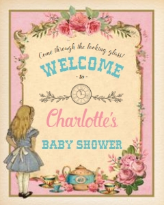 AL2 - Welcome Sign Pink 8x10 INCHES: AL2 - Welcome Sign Pink 16x20 INCHES
