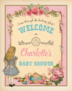 AL2 - Welcome Sign Pink 16x20 INCHES: AL2 - Welcome Sign Pink 16x20 INCHES