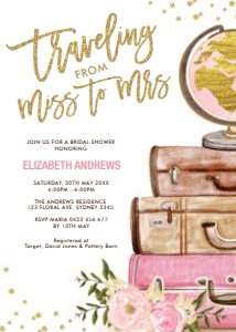 TRA3 - Bridal Shower Invite B: TRA3 - Bridal Shower Invite B