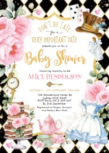 AL3 - Baby Shower Invite A design preview