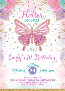 BUT2 - Birthday Invite: BUT2 - Birthday Invite