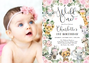 JUN16 - Birthday Photo Invite A design preview