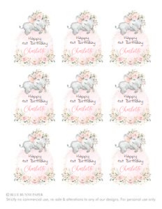 EL17 - Cupcake Toppers: EL17 - Cupcake Toppers