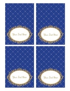 RBG1 - Place Cards: RBG1 - Place Cards