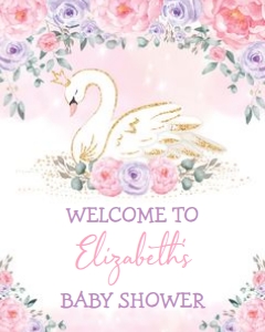 SWAN3 - Welcome Sign 16x20 INCHES: SWAN3 - Welcome Sign 16x20 INCHES