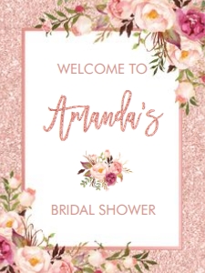 FLO30 - Welcome Sign 18x24 INCHES: FLO30 - Welcome Sign