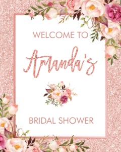 FLO30 - Welcome Sign 24x30 INCHES: FLO30 - Welcome Sign
