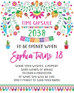 CDM1 - Time Capsule Sign 8x10 design preview
