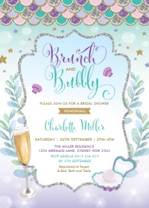 MER4 - Brunch & Bubbly Invite: MER4 - Brunch & Bubbly Invite