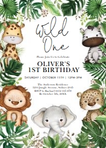 SAF9 - Birthday Invite B: SAF9 - Birthday Invite B