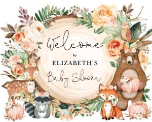 WOOD44 - Welcome Sign 8x10 INCHES: WOOD44 - Welcome Sign 16x20 INCHES